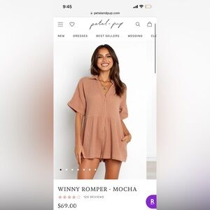 Petal & Pup Winny Romper